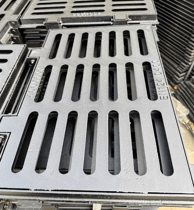 灵台球墨铸铁雨水单篦展示